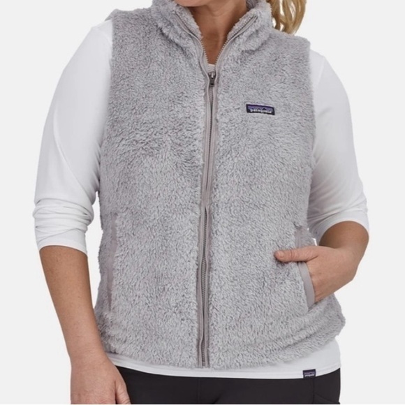 Women’s PATAGONIA Los Gatos Reversible Vest Medium- Grey. Size Medium - Picture 1 of 12